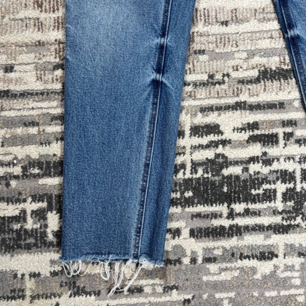 ONLY Erin High Waisted Straight Leg Blue Jeans Size 30 Cotton - Picture 5 of 13